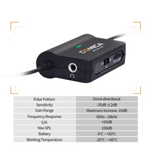 میکروفون یقه ای با سیم کامیکا مدل CVM-SIG.LAV V05